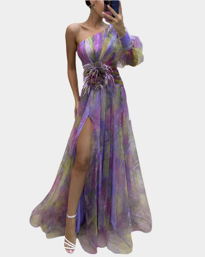 Romantic Dress with Opening