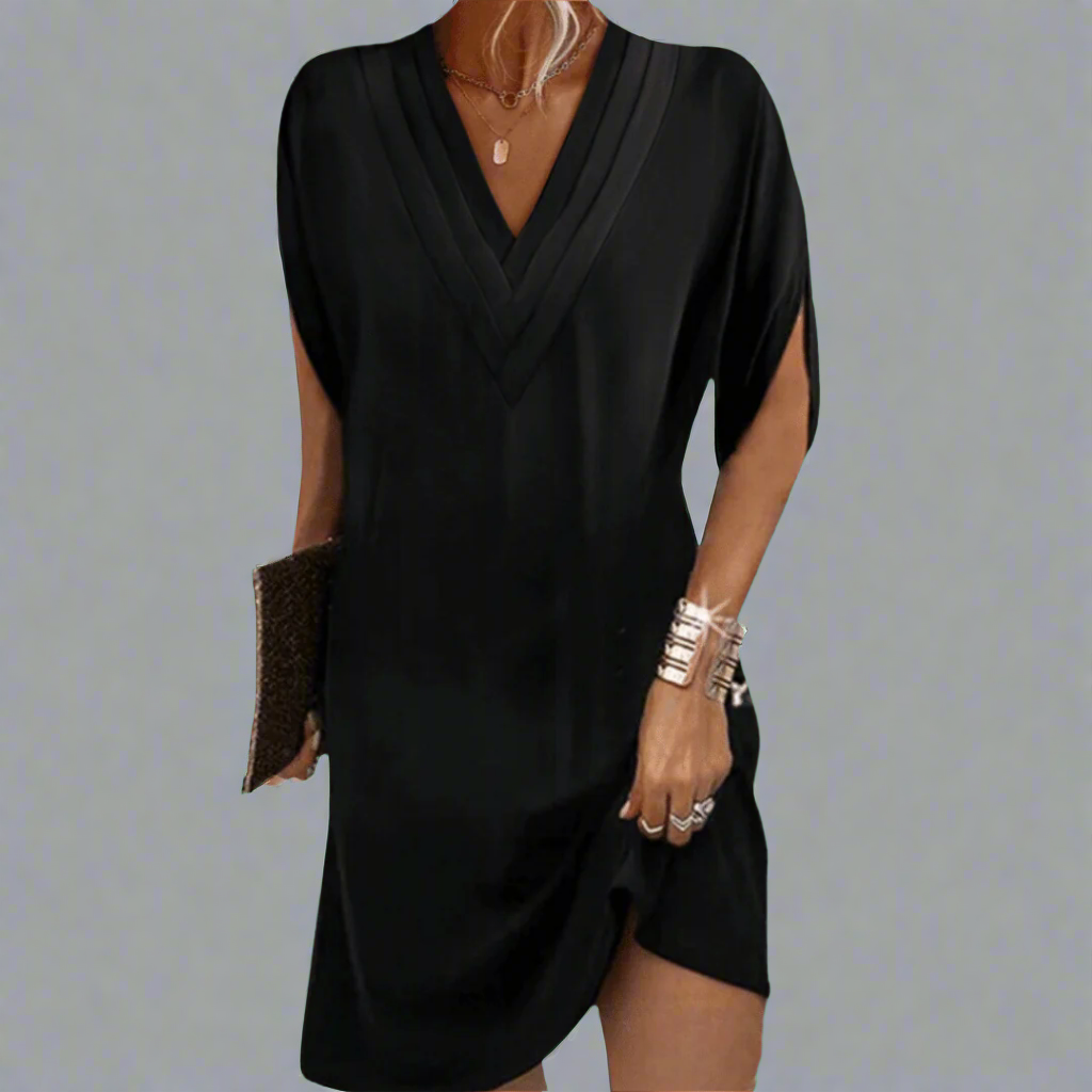 Elegant dress made of exquisite fabric