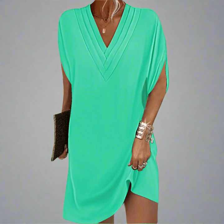 Elegant dress made of exquisite fabric