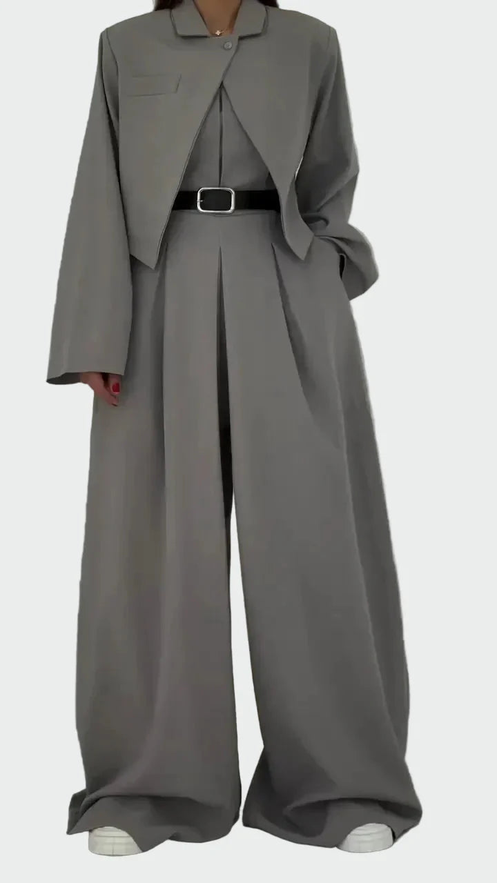 Bustier and Jacket Set in Elegant & Modern Style