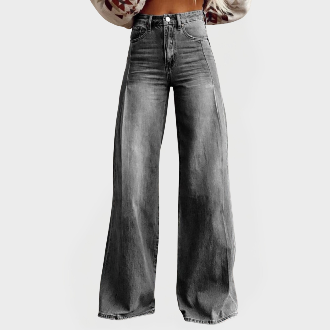 Stylish Wide-Leg Jeans