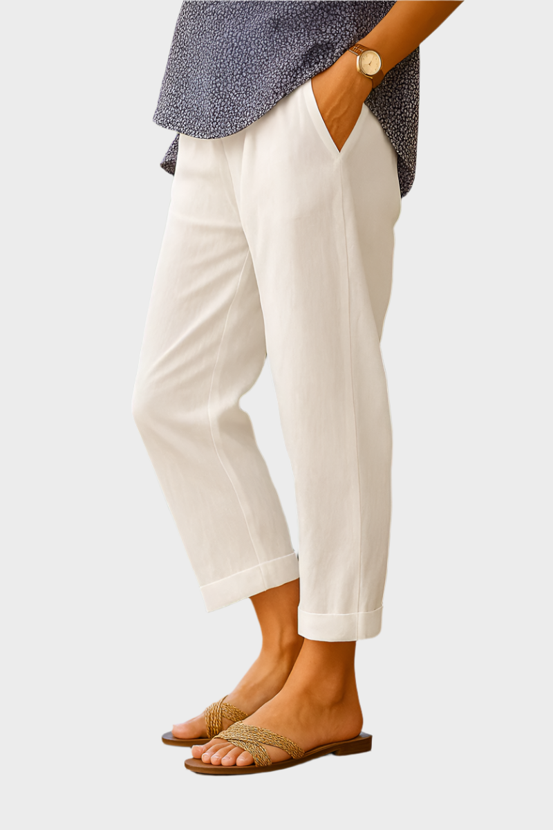 Summer Pants made of Linen and Cotton