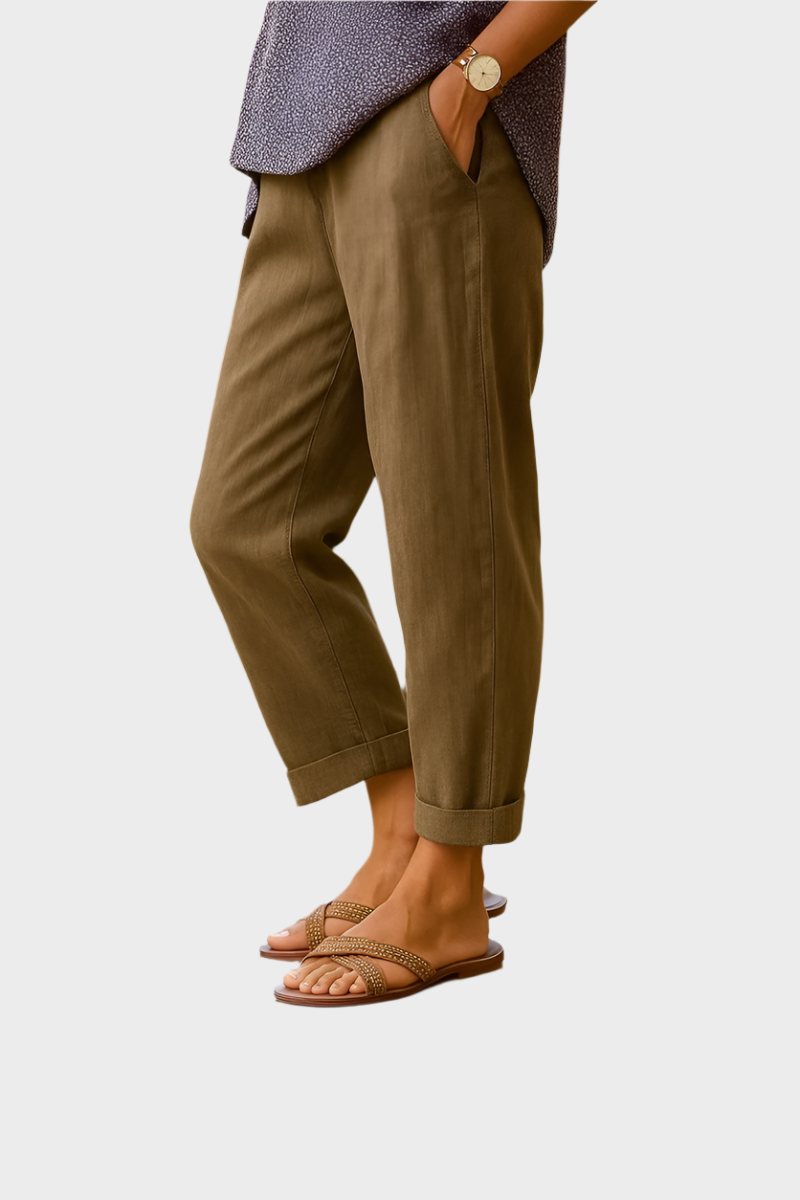 Summer Pants made of Linen and Cotton