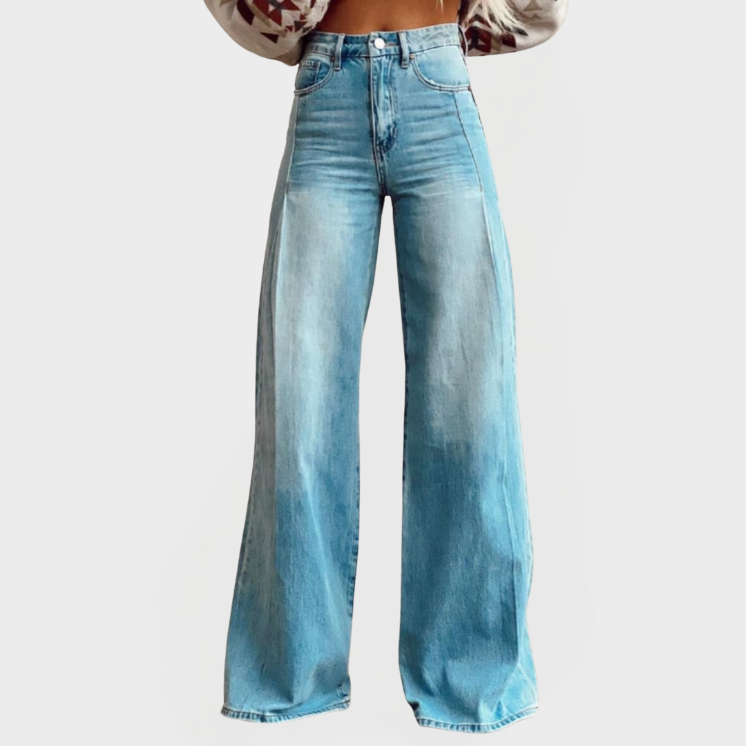 Stylish Wide-Leg Jeans