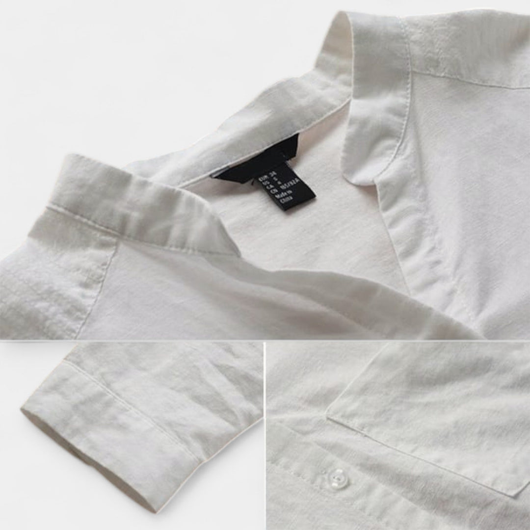Comfortable Linen and Cotton Shirt