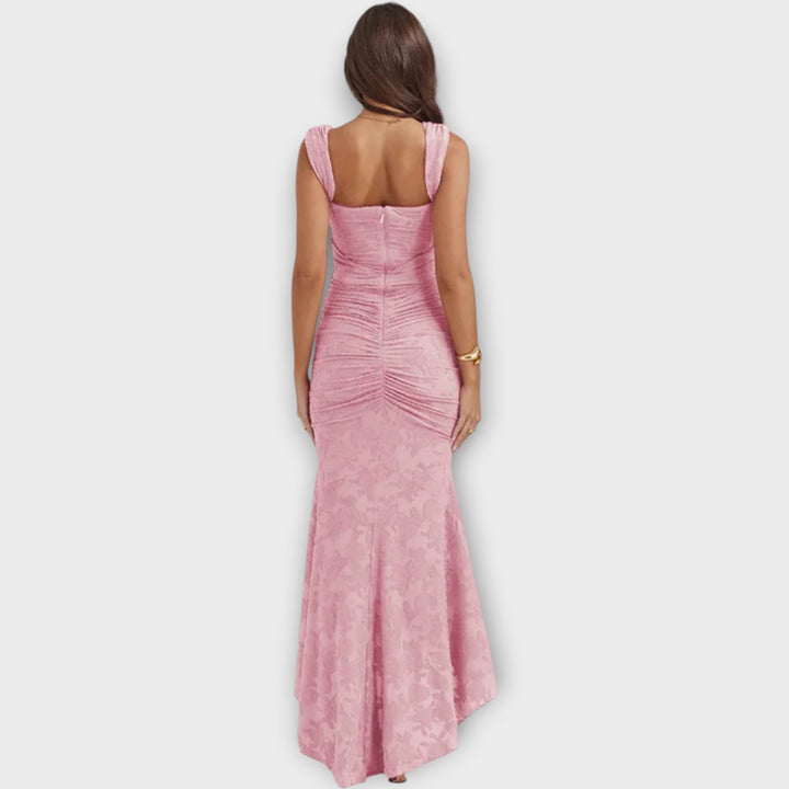 Valentina Off-Shoulder Corset Gown