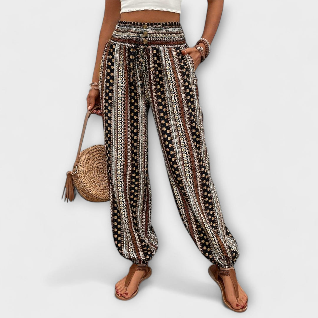 Pants with Ethnographic Design