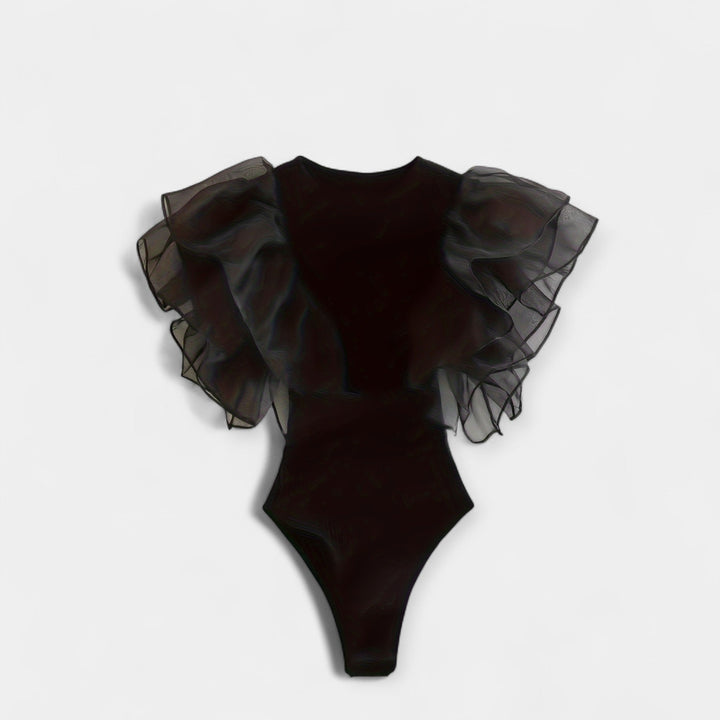 Bodysuit with Raglan Sleeves