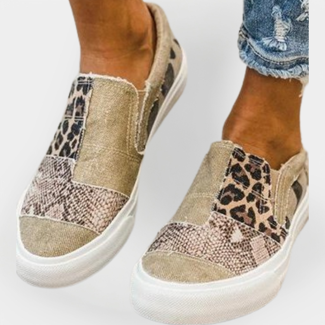 Unique Comfortable Shoes with Animal Print