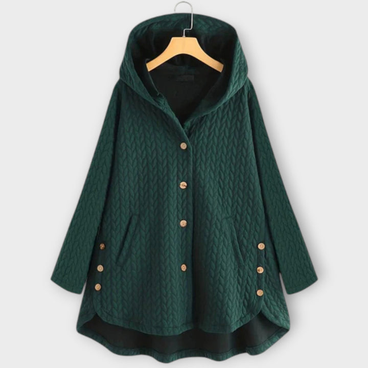 Leslie - Warm Jacket with Buttons