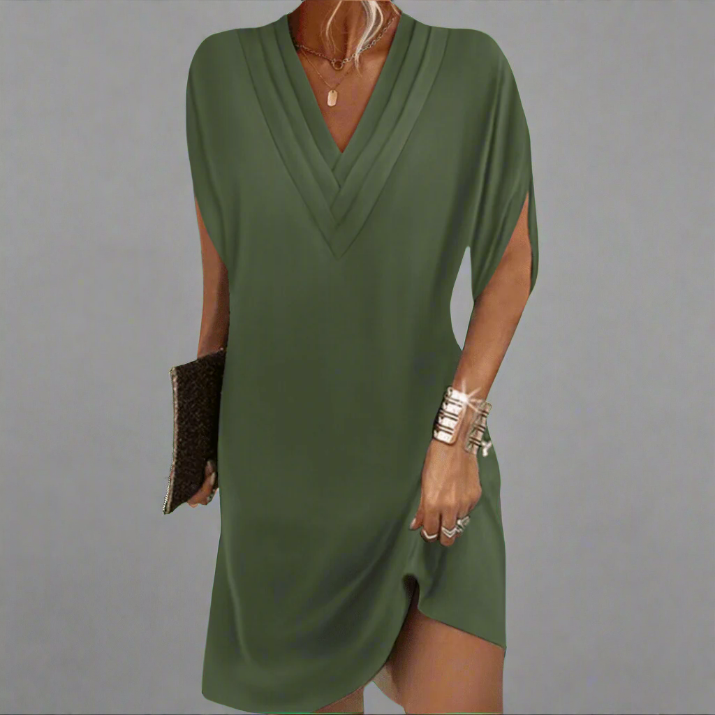 Elegant dress made of exquisite fabric