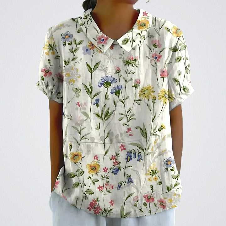 Flowered Blouse