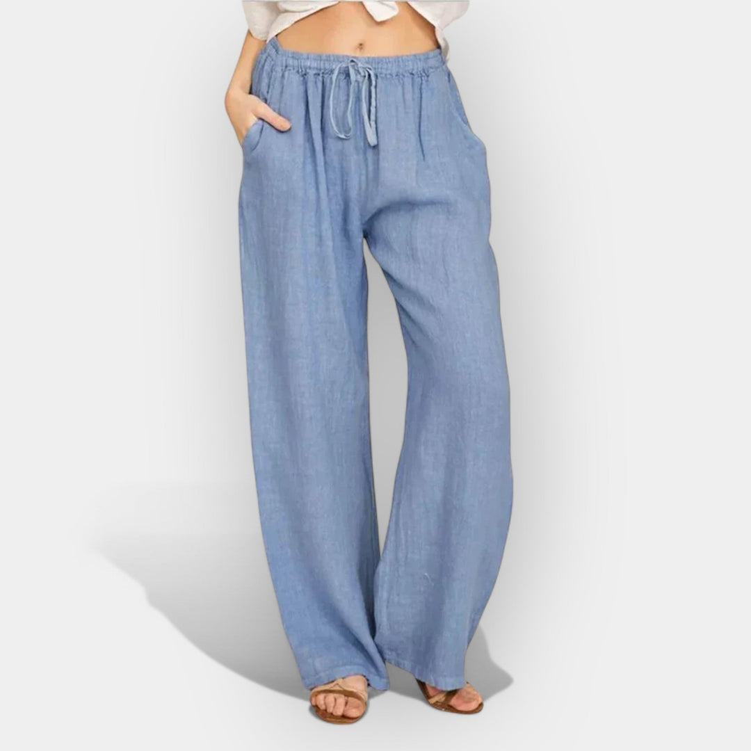 Summer Linen Airy Pants