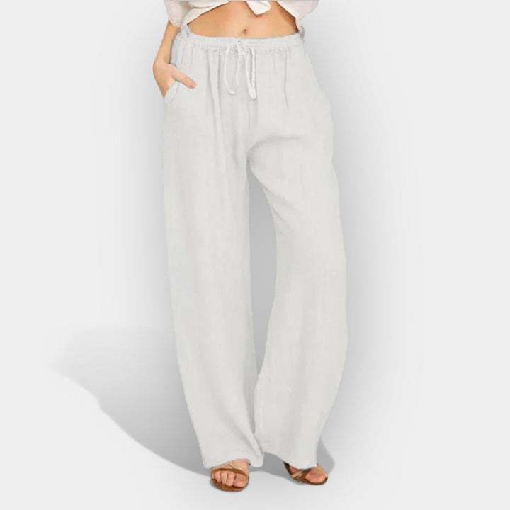 Summer Linen Airy Pants