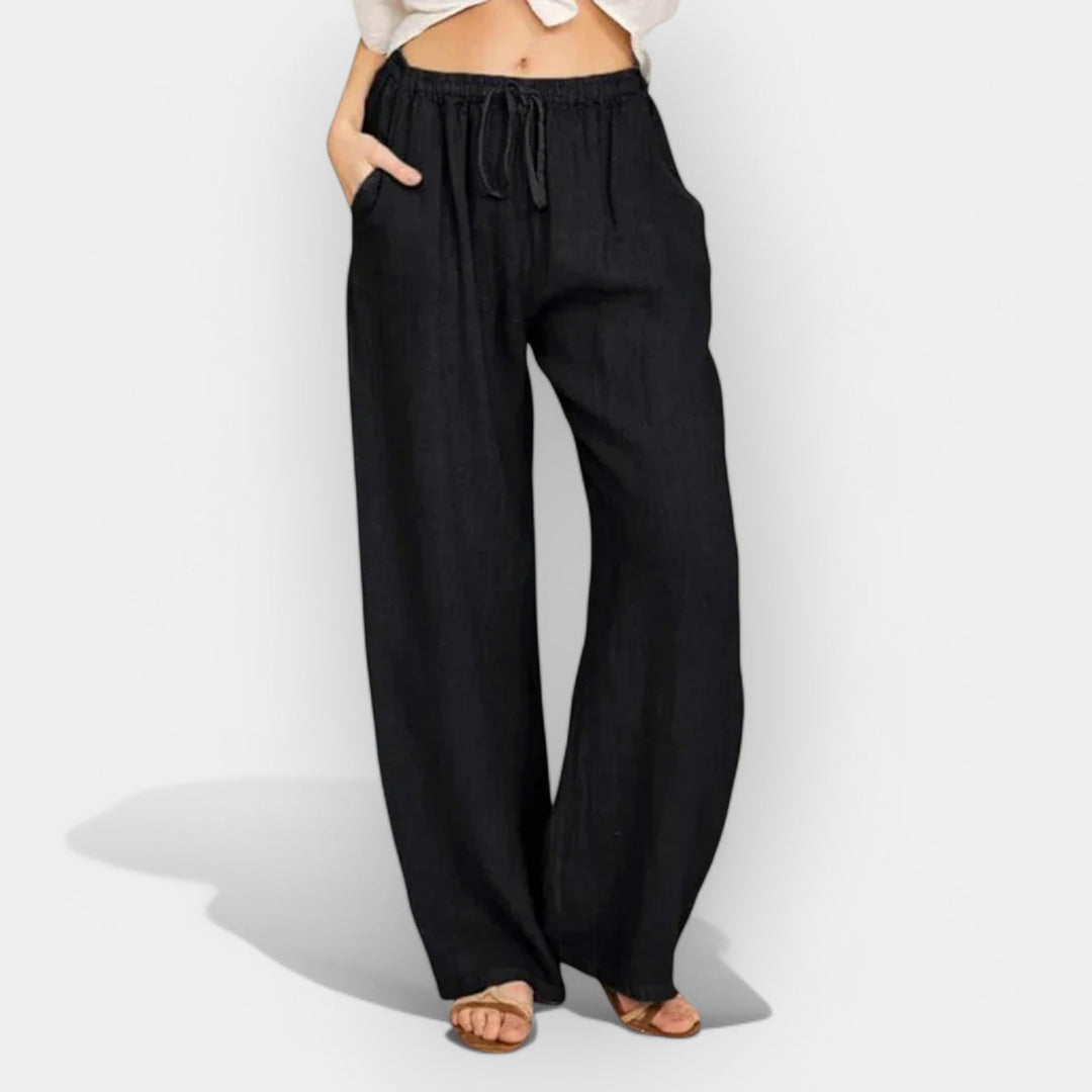 Summer Linen Airy Pants