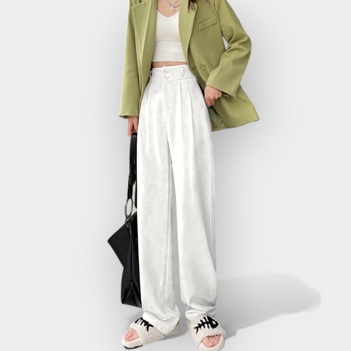 Wide Leg Pants in Korean Style
