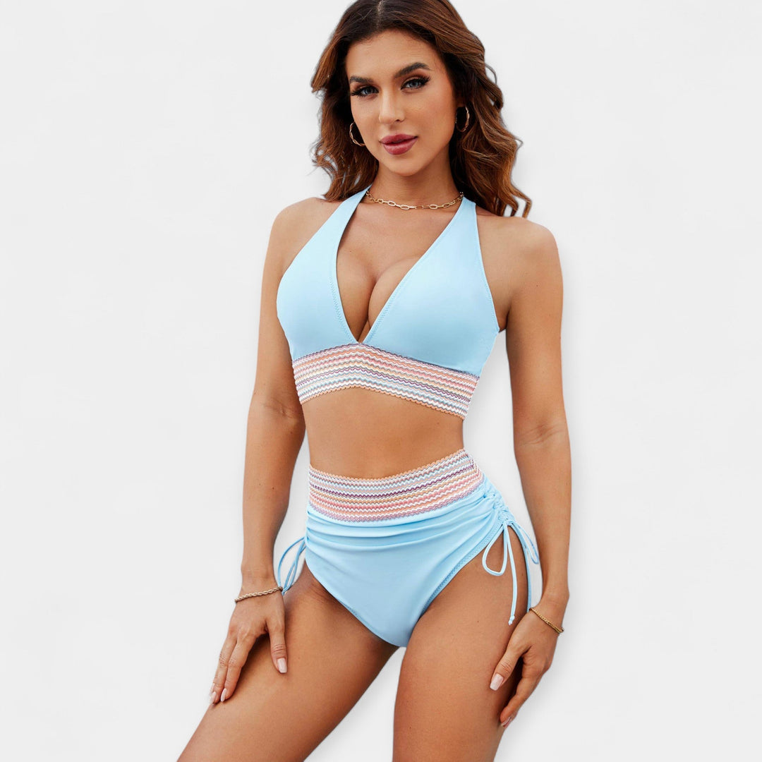 High-Waisted Bikini with Padding