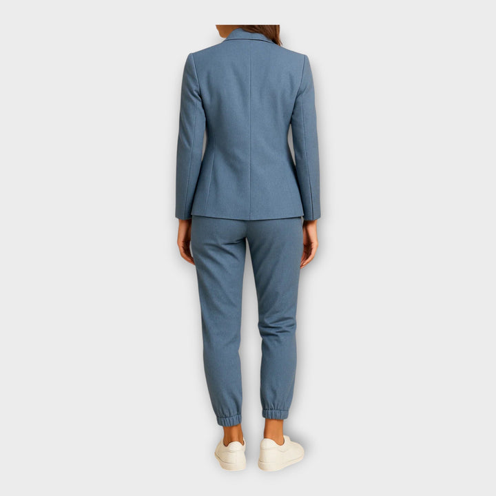 Women's Suit with Blazer and Jogger Pants