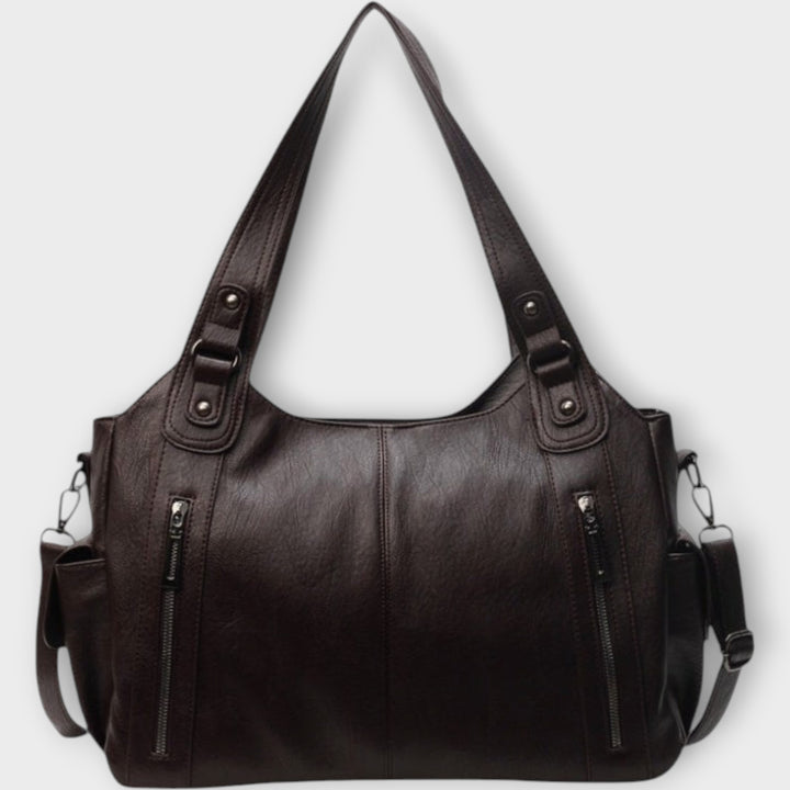 Timeless Leather Handbag with Effortless Elegance