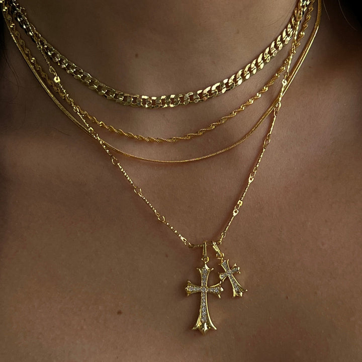 Double Twisted Necklace