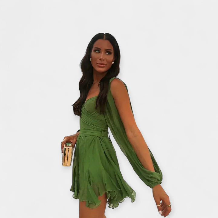 Romantic Short-Sleeve Dress for Every Occasion