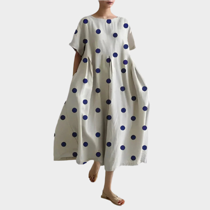 Comfortable Long Retro Dress