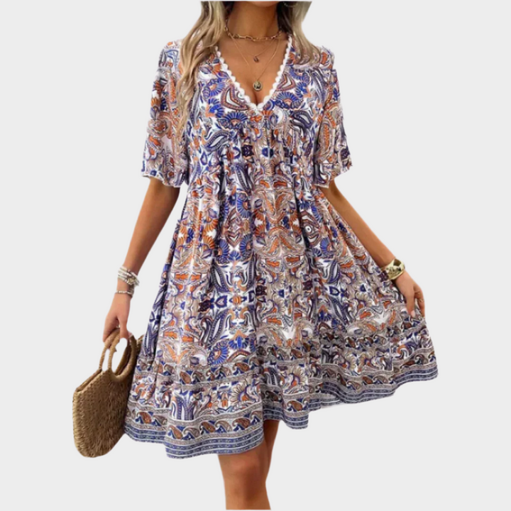 Mini Paisley Dress