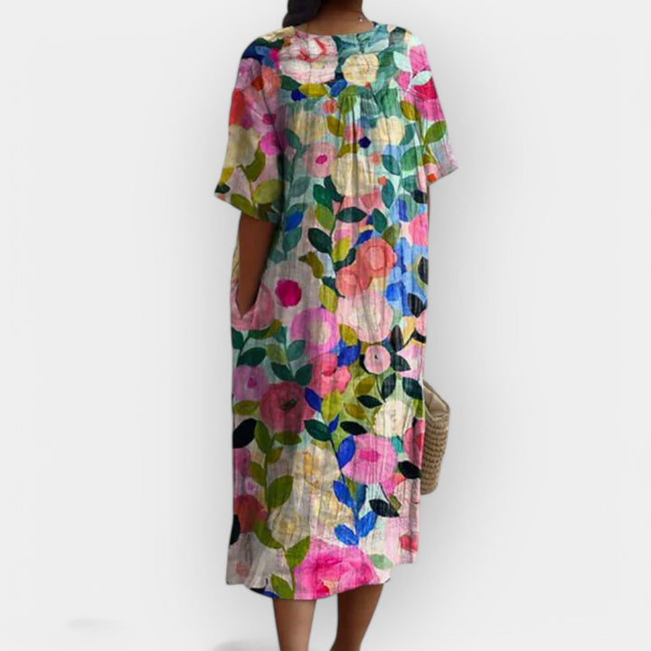 Floral Dress for Warm Days