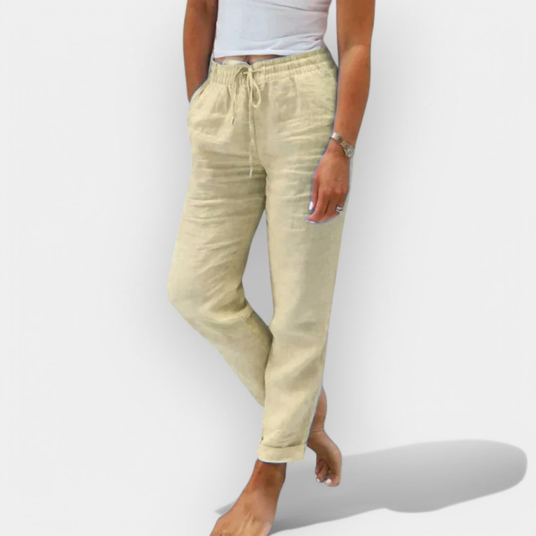 Updated Linen Pants for Summer