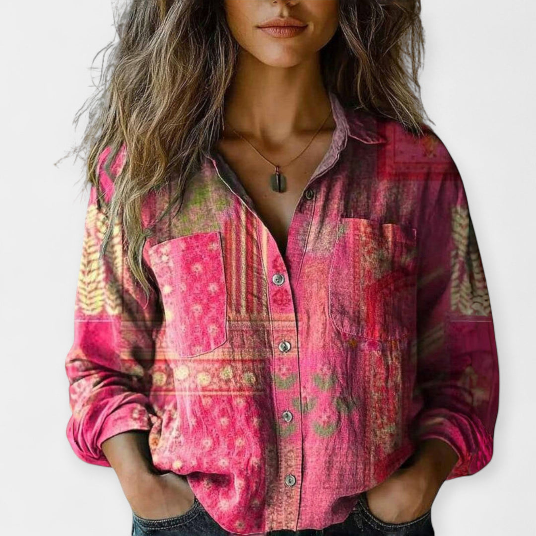 Vintage Blouse with Design