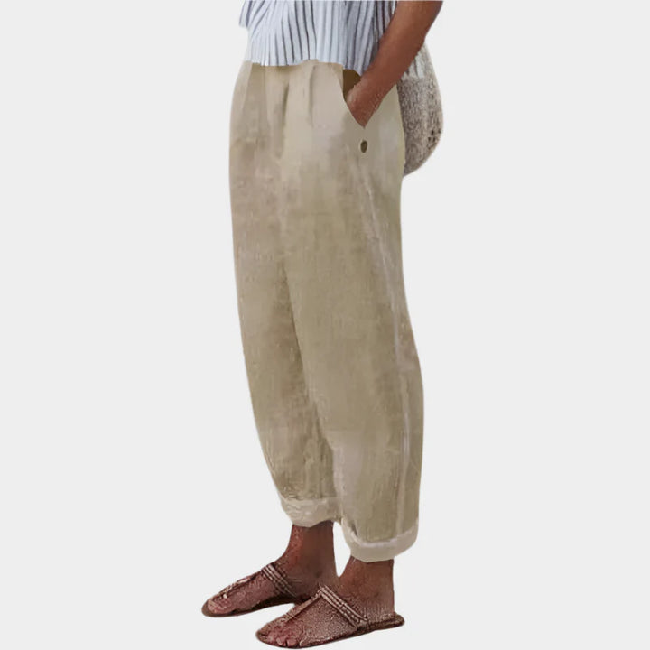 Comfortable Linen Pants with Pockets