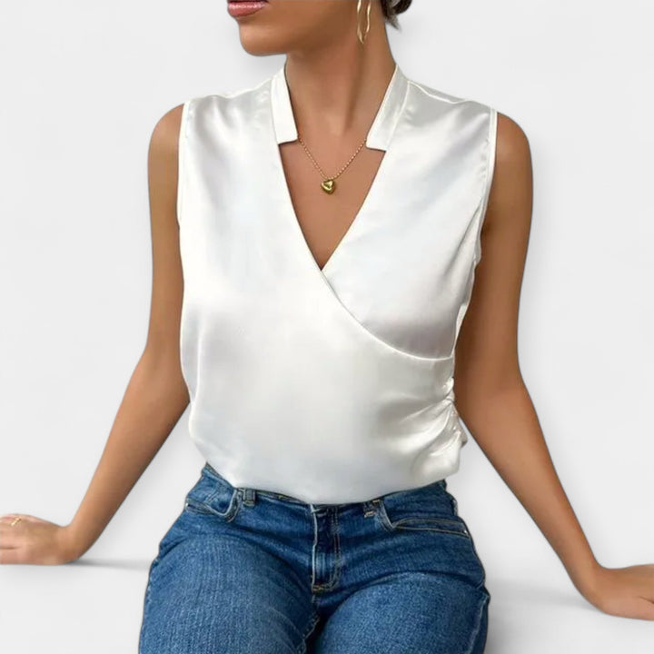 Sleeveless Solid Top