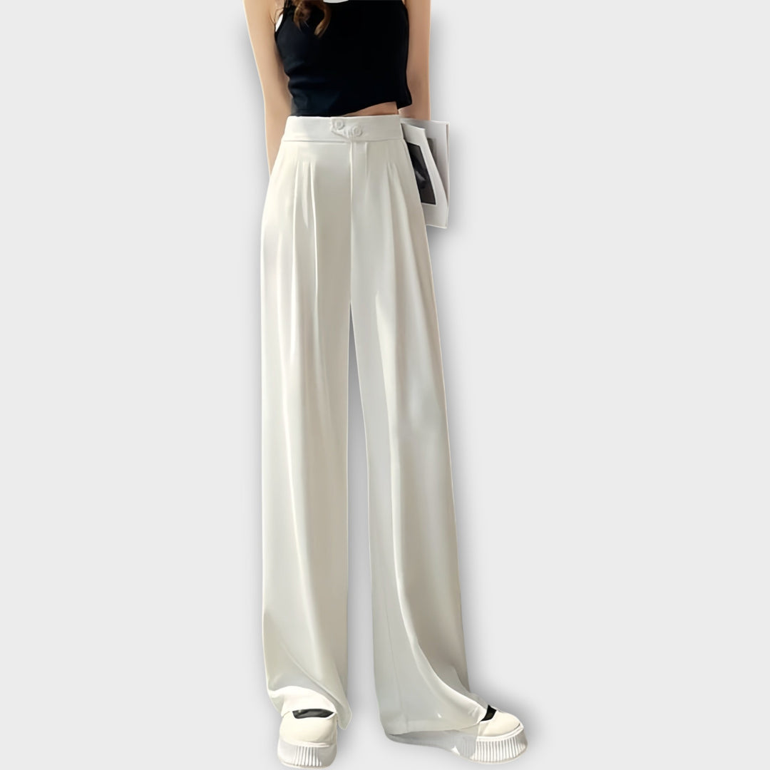 Sera Tailored Wide-Leg Trousers