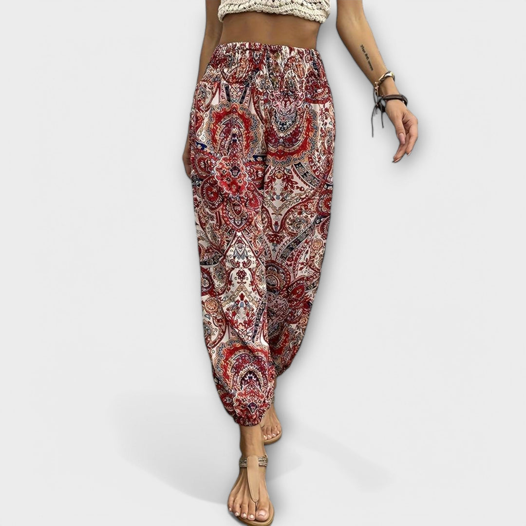 Pants with Ethnographic Design