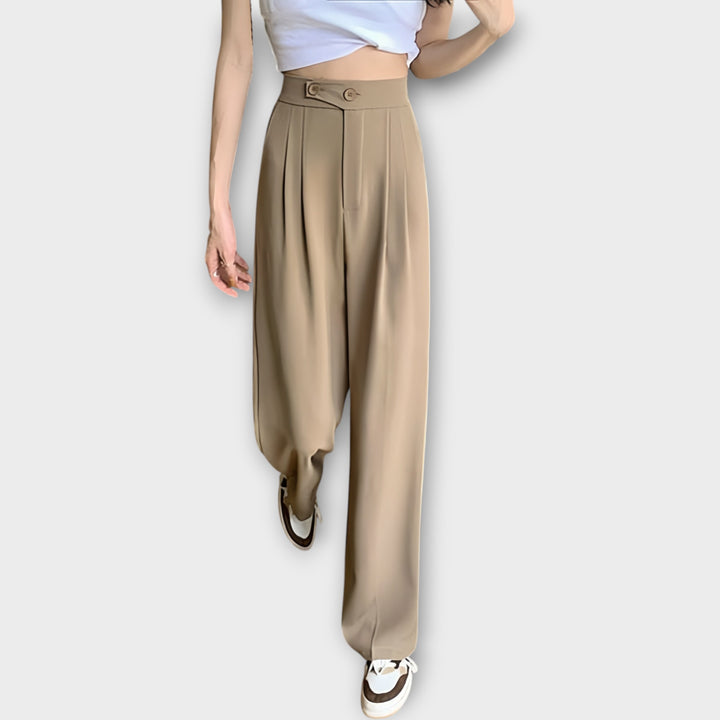 Sera Tailored Wide-Leg Trousers