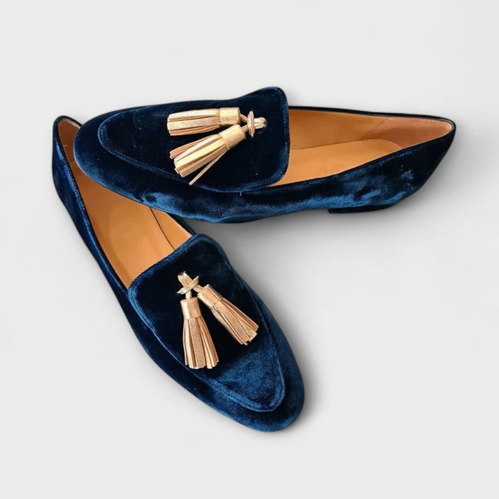 Quinnlyn – Vintage Inspired Loafers with Loops