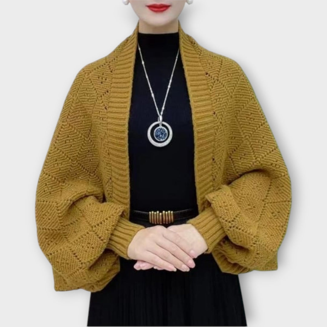 Maeve Textured Cocoon Cardigan
