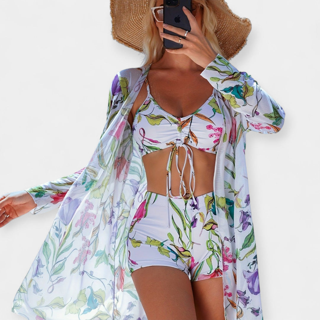 High-Waisted Bikini and Beachwear