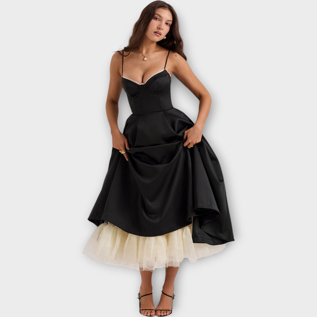 Seraphina Corset Midi Dress