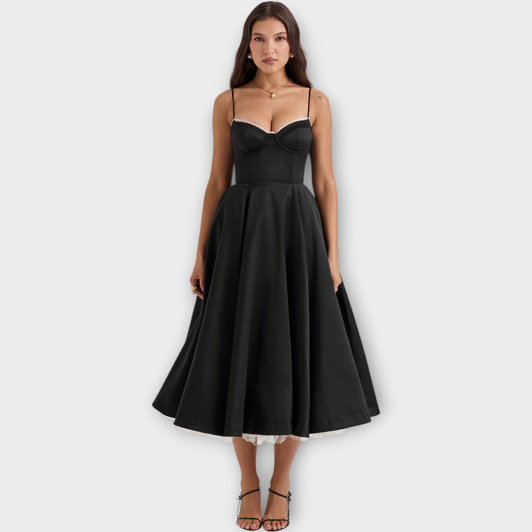 Seraphina Corset Midi Dress