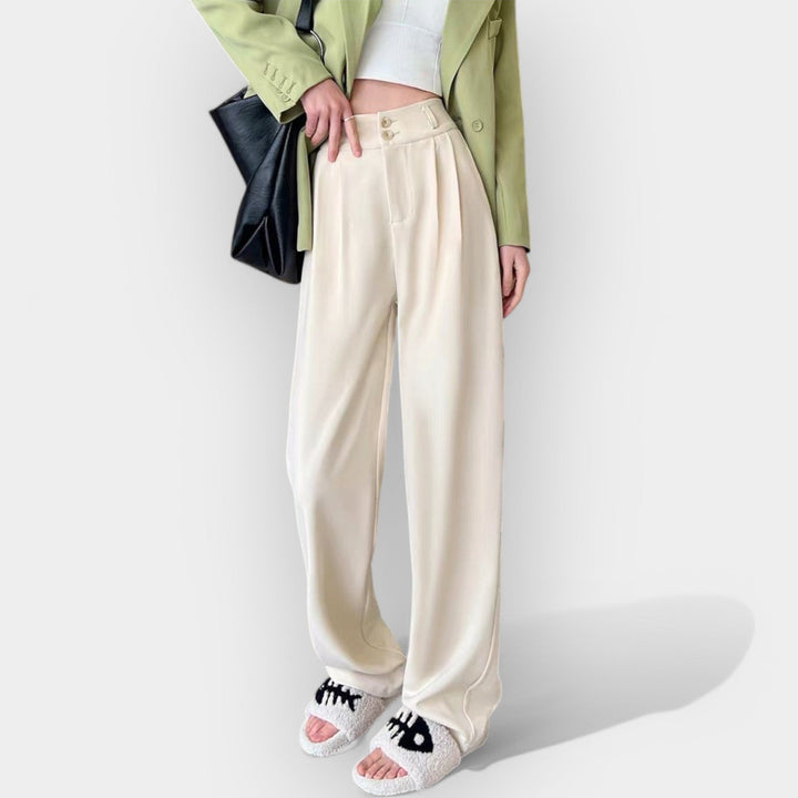 Wide Leg Pants in Korean Style