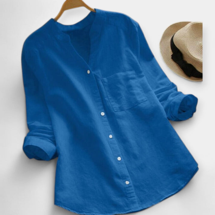 Comfortable Linen and Cotton Shirt