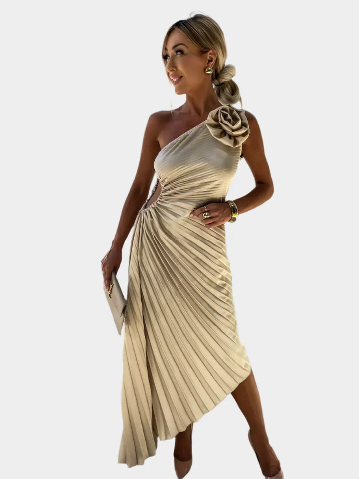 Floral Dress with Romantic Notes