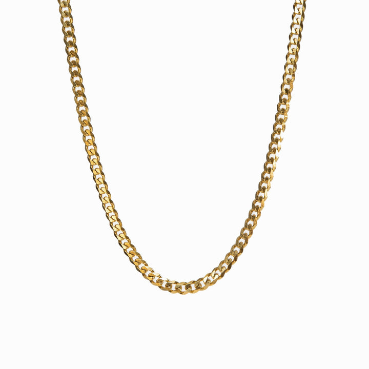Gold Chain in Cuban Style