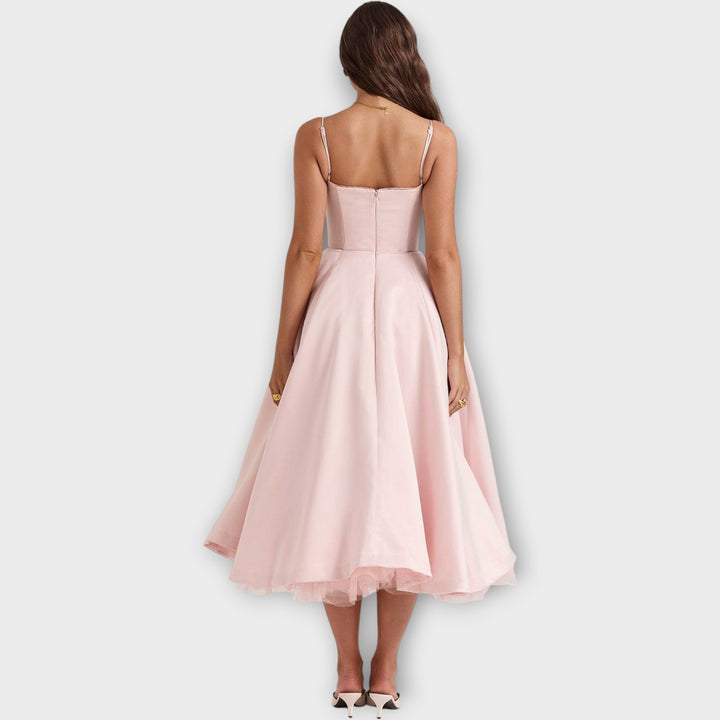 Seraphina Corset Midi Dress