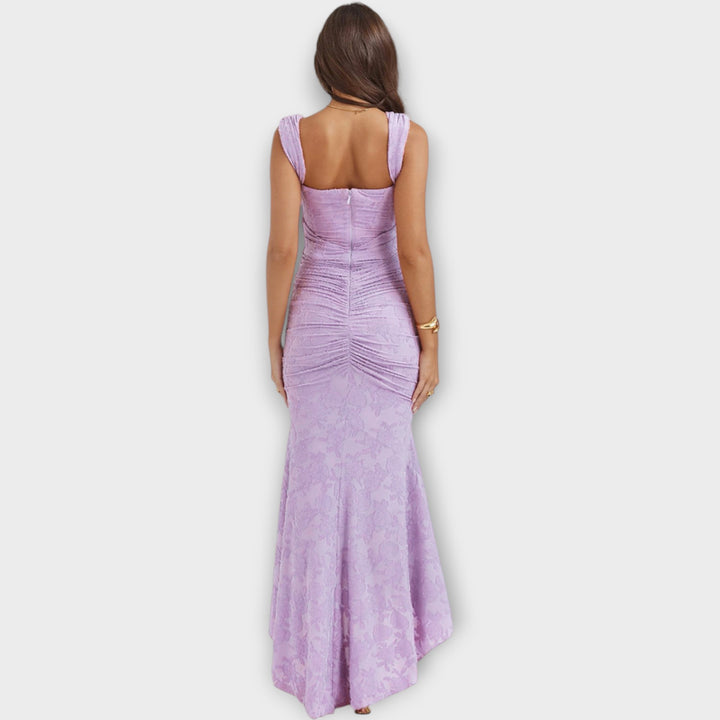 Valentina Off-Shoulder Corset Gown