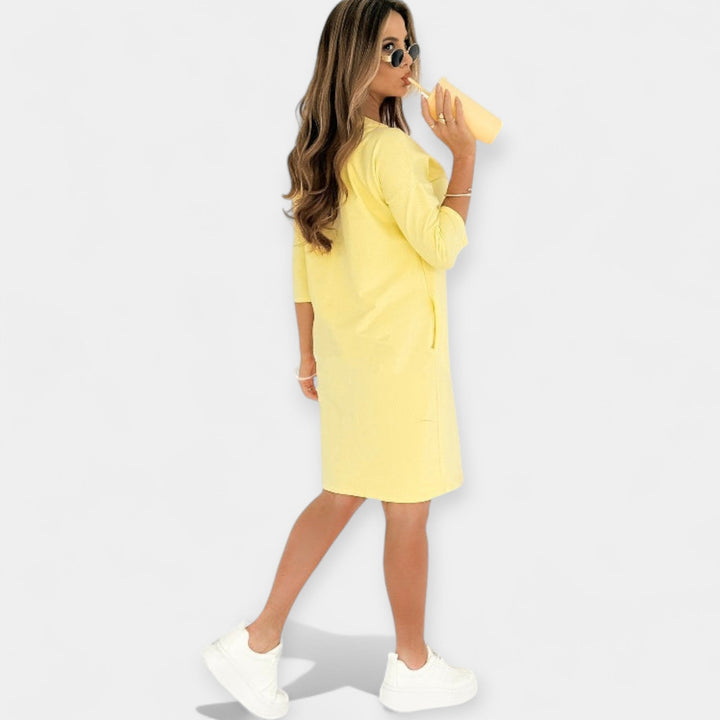 Daily Dress with Functional Pockets