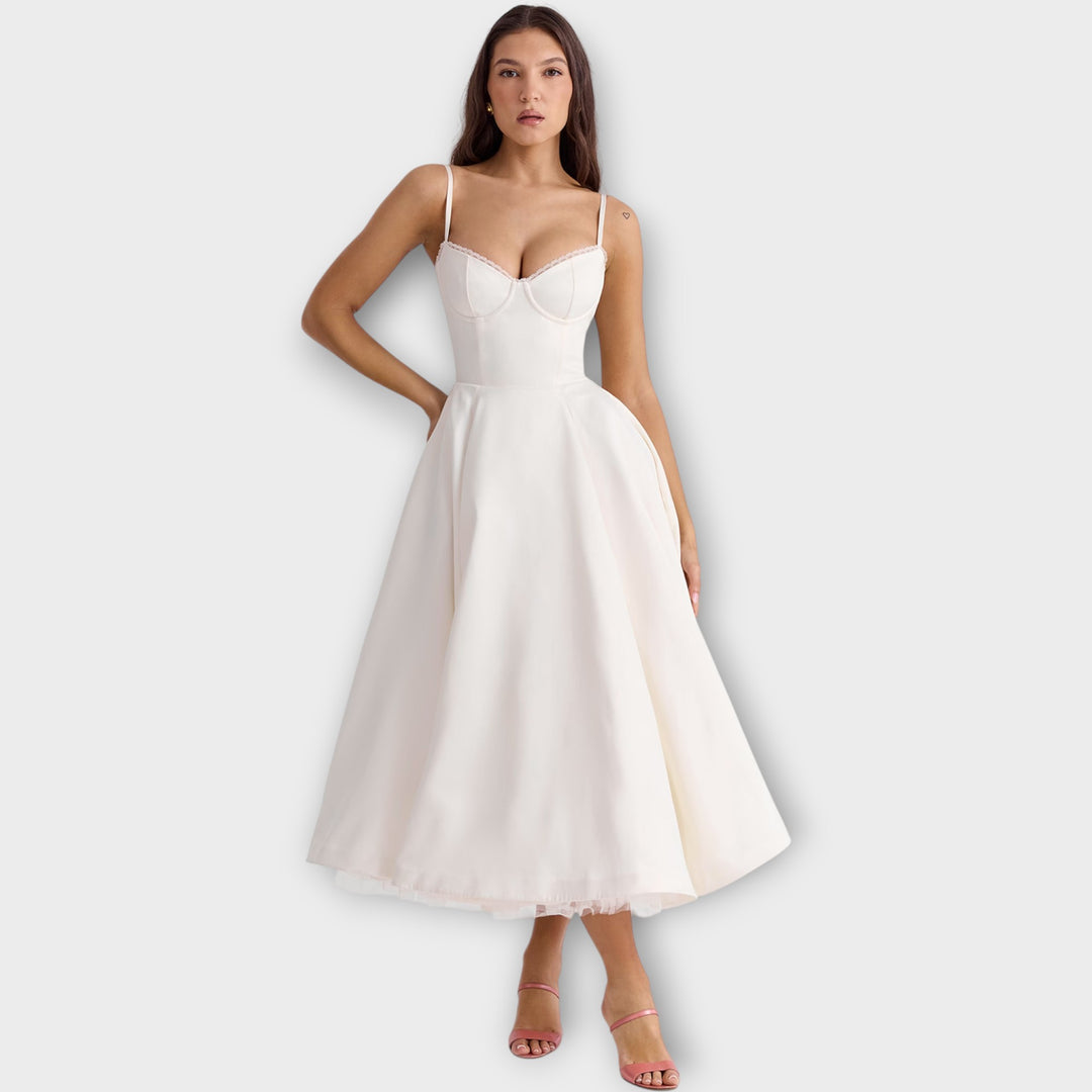 Seraphina Corset Midi Dress