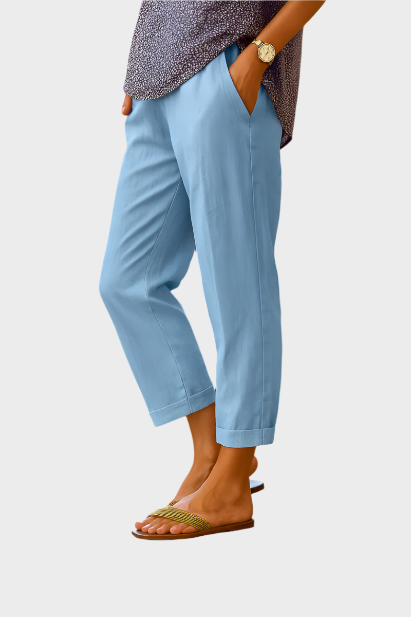 Summer Pants made of Linen and Cotton