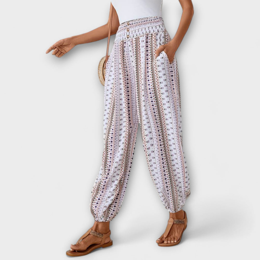 Pants with Ethnographic Design
